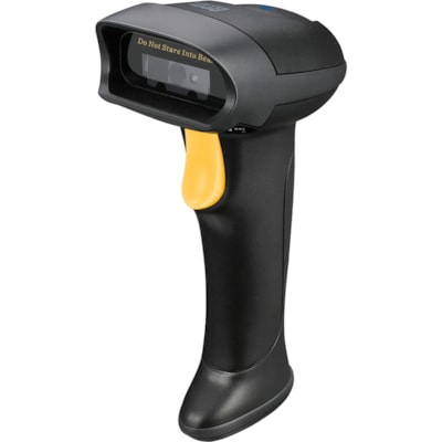Adesso NUSCAN 2500TB Bluetooth Spill Resistant Antimicrobial 2D Barcode Scanner - Wireless Connectivity - 12" (304.80 mm) Scan Distance - 1D, 2D - CMOS - Bluetooth - USB - Black - USB - Logistics, Warehouse, Library, Healthcare, Retail ld 2D Barcode Scanner 