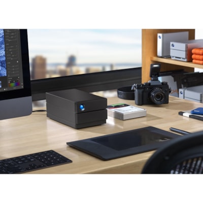 LaCie 2big RAID Professional Desktop RAID Storage - 2 x HDD Supported - 16 TB Supported HDD Capacity - 8 TB Installed HDD Capacity - RAID Supported - 0, 1 RAID Levels - 2 x Total Bays - 2 x 3.5" Bay - 1 USB Port(s) - Desktop  