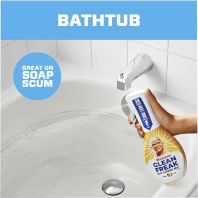 Mr. Clean Deep Cleaning Mist - 473.18 mL - Lemon Zest Scent - Easy to Use, Disinfectant, Deodorize - Multi - 1 Each 473ML  LEMON ZEST SCENT 