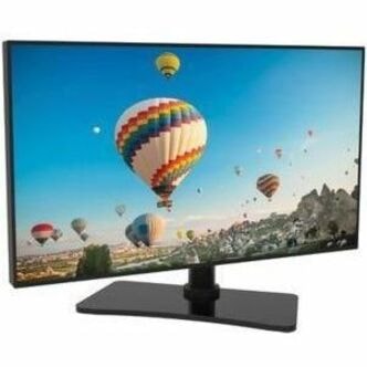 Peerless-AV® Universal TV Stand with Swivel for 32" to 60" TVs - 32" to 60" Screen Support - 60 lb (27215.54 g) Load Capacity - TV Display Type Supported - 25.67" (652.02 mm) Height x 18.89" (479.81 mm) Width x 11" (279.40 mm) Depth - Powder Coated - Glass - Matte Black, Black - For TV - Swivel, VEL 