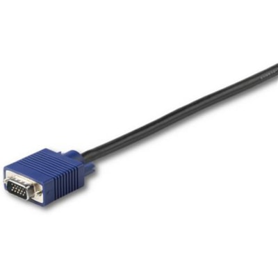 StarTech.com 10 ft. (3 m) USB KVM Cable for StarTech.com Rackmount Consoles - VGA and USB KVM Console Cable (RKCONSUV10) - 9.8 ft (3 m) KVM Cable for KVM Console, Server, KVM Switch - First End: 1 x 14-pin HD-15 - Male - Second End: 1 x 15-pin HD-15 - Male, 1 x 4-pin USB 2.0 Type A - Male - Supports bles your switch kit to conven iently operate your
