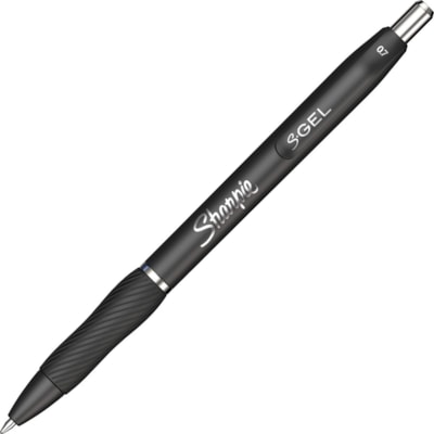 Sharpie S-Gel Pens - 0.7 mm (0.03") Pen Point - Retractable - Black Ink - Gel-based - 12 Dozen  