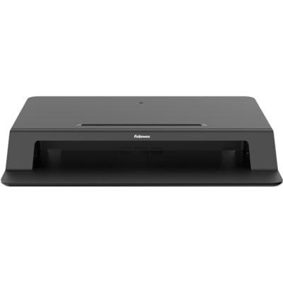 Fellowes Lotus LT Sit-Stand Workstation - 4.38" (111.25 mm) Height x 31.50" (800.10 mm) Width x 24" (609.60 mm) Depth - Desktop - Black  