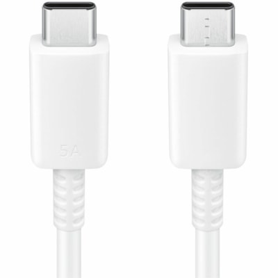 Samsung USB Type-C to Type-C Cable - 3.3 ft (1 m) USB-C Data Transfer Cable - First End: 1 x USB 2.0 Type C- Male - Second End: 1 x USB 2.0 Type C- Male - White  CABL 