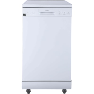 Danby 18" Portable Dishwasher - 18" (457.20 mm) - Portable - 8 Place Settings - 13.20 L Capacity - 4 Programmes - 52 dB - White  