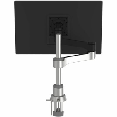 R-Go Zepher 4 Mounting Arm for Monitor - Black, Silver - Height Adjustable - 1 Display(s) Supported - 17" to 32" Screen Support - 17.64 lb (8000 g) Load Capacity - 75 x 75, 100 x 100 - VESA Mount Compatible - Aluminum itor mount fitting screens up to 18 lbs in weight