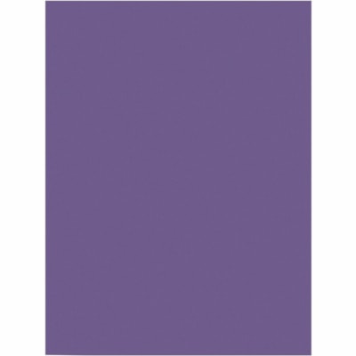 Prang Construction Paper - School Project, Art Project, Craft Project, Paper Crafting - 9" (228.60 mm) x 12" (304.80 mm) - 78 g/m² Grammage - Violet - Groundwood - 50 / Pack 50SHTS/PK 