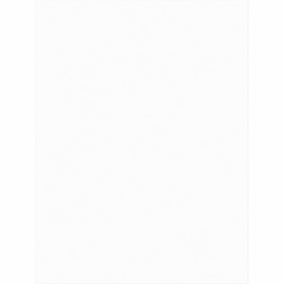 Prang - Papier de bricolage P8703 - Projet scolaire, Project Art, Projet artisanal, Artisanat en papier - format 9 po (228,60 mm) x 12 po (304,80 mm) - 78 g/m² Grammage - Blanc brillant - Pâte mécanique - 50 / emballage 9X12 PO  50/PAQUET 