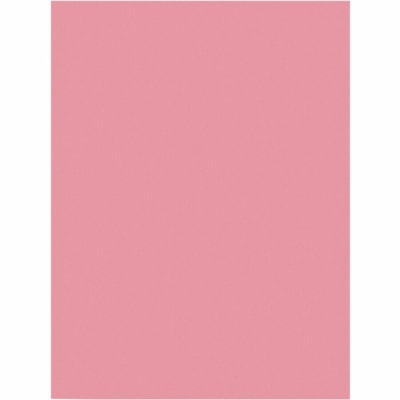 Prang Construction Paper - School Project, Art Project, Craft Project, Paper Crafting - 9" (228.60 mm) x 12" (304.80 mm) - 78 g/m² Grammage - Pink - Groundwood - 50 / Pack 50SHTS 
