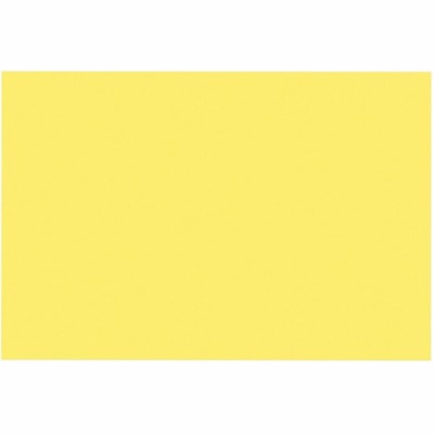 Prang - Papier de bricolage P8407 - Projet scolaire, Project Art, Projet artisanal, Artisanat en papier - format 12 po (304,80 mm) x 18 po (457,20 mm) - 78 g/m² Grammage - Jaune - Pâte mécanique - 50 / emballage 12X18 PO  50/PAQUET 