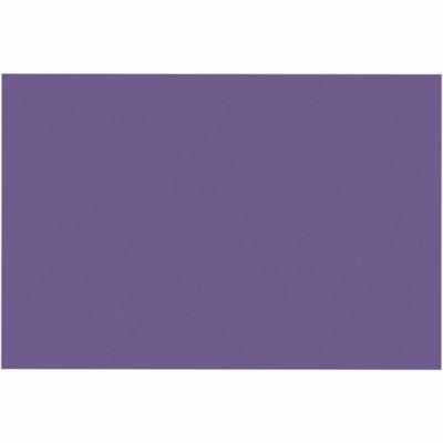 Prang - Papier de bricolage P7207 - Projet scolaire, Project Art, Projet artisanal, Artisanat en papier - format 18 po (457,20 mm) x 24 po (609,60 mm) - 78 g/m² Grammage - Violet - Pâte mécanique - 50 / emballage 12X18 PO  50/PAQUET 