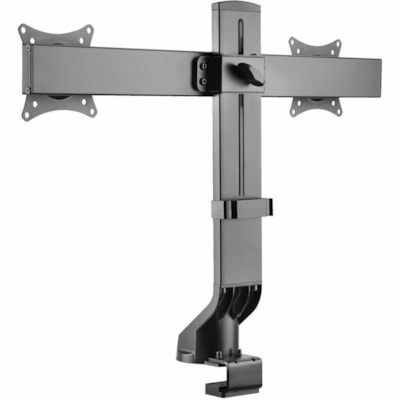 Tripp Lite series DDR1727DC Desk Mount for Monitor, Flat Panel Display, TV - Black - 2 Display(s) Supported - 27" Screen Support - 15.43 lb (7000 g) Load Capacity - 75 x 75, 100 x 100 - Steel  MNT 