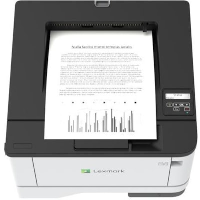 Lexmark MS431DW Desktop Laser Printer - Monochrome - 42 ppm Mono - 2400 dpi Print - Automatic Duplex Print - 100 Sheets Input - Ethernet - Wireless LAN - Plain Paper Print - USB 31DW 