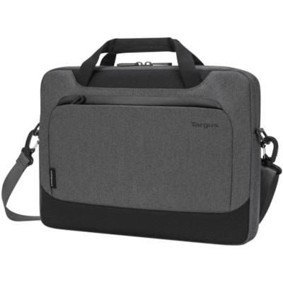 Targus Cypress EcoSmart TBS92502GL Carrying Case (Slipcase) for 14" to 15.6" Notebook - Gray - Woven Fabric, Plastic Body - Shoulder Strap, Trolley Strap, Handle - 13.78" (350 mm) Height x 16.54" (420 mm) Width x 1.77" (45 mm) Depth - Light Grey 