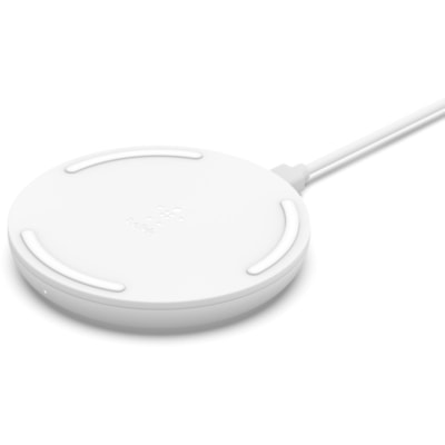 Belkin BoostCharge 10W Wireless Charging Pad + QC 3.0 Wall Charger + Cable - 5 V DC Input - Input connectors: USB  