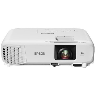 Epson PowerLite 119W LCD Projector - 4:3 - Ceiling Mountable - 1280 x 800 - Front, Rear, Ceiling - 8000 Hour Normal Mode - 17000 Hour Economy Mode - WXGA - 16,000:1 - 4000 lm - HDMI - USB - Class Room  