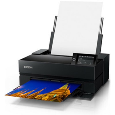 Epson SureColor P700 Desktop Inkjet Printer - Color - 5760 x 1440 dpi Print - 120 Sheets Input - Ethernet - Wireless LAN - Wi-Fi Direct, Apple AirPrint, Google Cloud Print, Epson Connect - Photo/Disc Print - Fast Ethernet - USB  