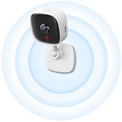 Tapo C100 2 Megapixel Indoor Full HD Network Camera - Color - White - 30 ft (9.14 m) Infrared Night Vision - H.264 - 1920 x 1080 - 3.3 mm (0.13") Fixed Lens - Google Assistant, Alexa Supported  PERP 