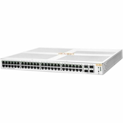 HPE Instant On 1930 48G 4SFP/SFP+ Switch - 52 Ports - Manageable - 3 Layer Supported - Modular - 36.90 W Power Consumption - Optical Fiber, Twisted Pair - Rack-mountable - Lifetime Limited Warranty  