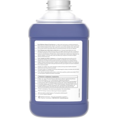 Diversey Crew Bath Cleaner & Scale Remover - 2.50 L - Fresh Clean Scent - Non-corrosive, Streak-free - Purple - 2 / Carton 2X2.5L 