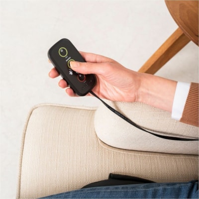 ObusForme Deep Kneading Shiatsu Massage Cushion with Heat - Back, Lower Back, Upper Back Shiatsu/Heat Massager - Black DEEP KNEADING SHIATSU MASSAGE 