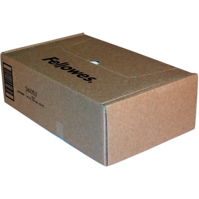 Fellowes Waste Bags for 99Ms, 90S , 99Ci, HS-440 and AutoMax(tm) 130C and 200C Shredders - 34.07 L - 30" (762 mm) Height x 29" (736.60 mm) Width x 14" (355.60 mm) Depth - Plastic - Clear - 100 / Carton FOR PERSONAL POWERSHRED 