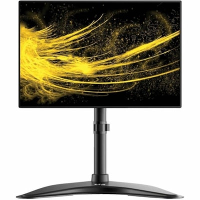 Tripp Lite series Single-Display Desktop Monitor Stand for 13" to 27" Flat-Screen Displays - Up to 27" Screen Support - 22 lb (9979.03 g) Load Capacity - 18.30" (464.82 mm) Height x 17.10" (434.34 mm) Width x 12.40" (314.96 mm) Depth - Desktop, Tabletop - Steel - Black ay Desktop Monitor Stand for 1 3 to 27 Flat-Screen