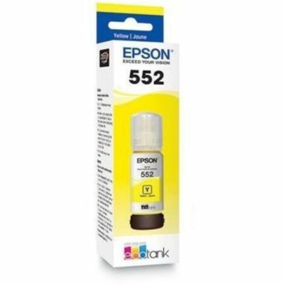 Epson T552 Ink Refill Kit - Inkjet - Yellow le with Sensormatic / ET-8500   ET-8550