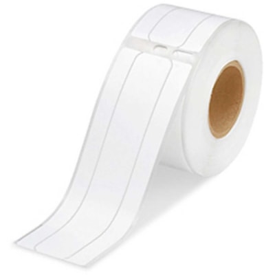 Premium Tape File Folder Labels - Alternative for Dymo 30327 - 9/16" x 3-7/16" (14 mm x 87 mm) - Black on White - 130 Labels / Roll - 2 Rolls / Pack - 1 Pack FILE FOLDER LABELS (2 X 130) 9/16'' X 3 7/16" (2 X 130)