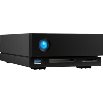 LaCie 1big STHS10000800 10 TB Desktop Hard Drive - External - Desktop PC, Notebook Device Supported - Thunderbolt 3, USB 3.0 - 7200rpm - 5 Year Warranty - Retail ERBOLT 3 + USB-C 