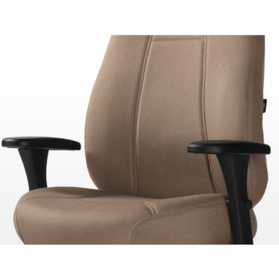 Global ObusForme Comfort High Back Multi-Tilter, Schukra - Black Seat Color - Black Back Color - High Back - 5-star Base - Armrest - 1 Each HIGH BACK MULTI-TILTER  SCHUKR 