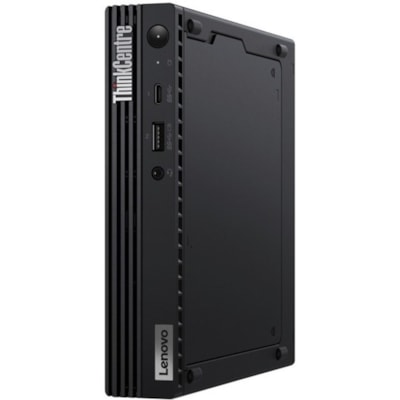 Lenovo ThinkCentre M75q Gen 2 11JJ000GCA Desktop Computer - AMD Ryzen 3 4350GE - 4 GB - 1 TB HDD - Tiny - Raven Black - Windows 10 Pro 64-bit - French Keyboard - IEEE 802.11ac - 65 W B 1X1TB FR 