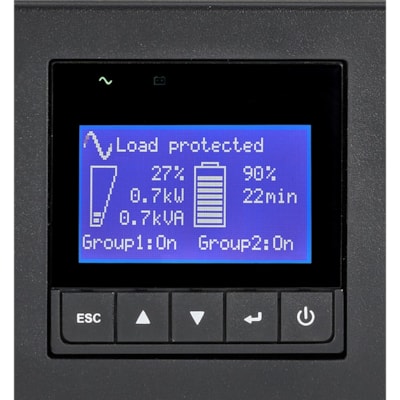 Eaton 9PX Lithium-Ion UPS 3000VA 2400W 120V 2U Rack/Tower UPS Network Card Included - 2U Rack/Tower - 120 V AC Input - True Sine Wave - Serial Port - 6 x NEMA 5-20R, 1 x NEMA L5-30R Receptacle(s) - Network-M3 Card  PERP 