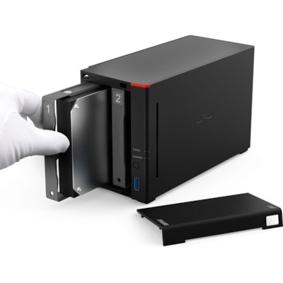 BUFFALO LinkStation 720 2-Bay Professional Network Storage 4TB (2x2TB) with Hard Drives Included - Hexa-core (6 Core) 1.30 GHz - 2 x HDD Supported - 2 x HDD Installed - 4 TB Installed HDD Capacity - 2 GB RAM - Serial ATA/600 Controller - RAID Supported - 0, 1, JBOD RAID Levels - 2 x Total Bays - 2.5 ARD DRIVES INCLUDED (2 X 2TB 2 BAY)