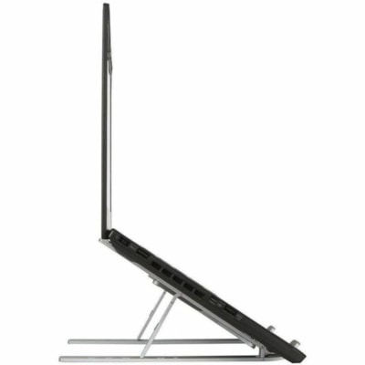 Targus - SUPPORT ORDI.PORT - 10 po à 15,6 po Support d'écran - 9,09 po (231 mm) Hauteur x 1,77 po (45 mm) Largeur - Portable - Aluminium - Argenté - Pour Tablette, Ordinateur Portable - Ergonomique, Confortable, Angle ajustable, Résistants, Protection anti-surchauffe, Compa ORDINATEUR PORTABL ERGONOMIQUE SUPPORT POUR TABLETTE