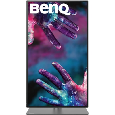 BenQ DesignVue PD2725U 27" Class 4K UHD LCD Monitor - 16:9 - Black - 27" Viewable - In-plane Switching (IPS) Technology - LED Backlight - 3840 x 2160 - 1.07 Billion Colors - 400 cd/m² - 5 ms - 60 Hz Refresh Rate - Speakers - HDMI - DisplayPort - USB Hub, KVM Switch  
