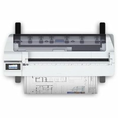 Epson SureColor T5170M A1 Inkjet Large Format Printer - Includes Scanner, Copier, Printer - 36" (914.40 mm) Print Width - Color - 31 Second Color Speed - 2400 x 1200 dpi - USB - Ethernet - Wireless LAN - Sheetfed Color Scan - Sheetfed Color Copy - Plain Paper, Recycled Paper, Photo Paper, Coated Pap  PLOT 