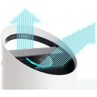 TruSens Large Air Purifier w/Monitor, White - HEPA, Ultraviolet - 750 Sq. ft. (69677280 mm²) - White WITH SENSORPOD - LARGE ROOM 10 X 10 X 28 IN - WHITE