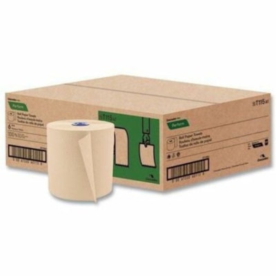 Cascades PRO Roll Towels for Tandem, 775' - 1 Ply - 7.50" (190.50 mm) Width x 775 ft (236.22 m) Length - Natural - 6 / Pack 775 FEET  NATURAL CASCADES PRO PERFORM