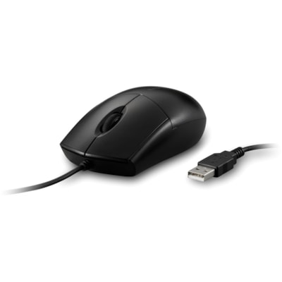 Kensington Pro Fit Wired Washable Mouse - Rugged - Optical - Cable - Black - USB Type A - 1600 dpi - Scroll Wheel - 3 Button(s) - Symmetrical RD MSE 