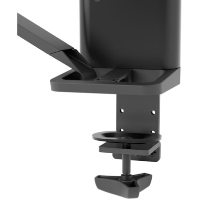 Ergotron TRACE Desk Mount for Monitor, LCD Display - Matte Black - 1 Display(s) Supported - 38" Screen Support - 21.61 lb (9800 g) Load Capacity - 75 x 75, 100 x 100 MBK 