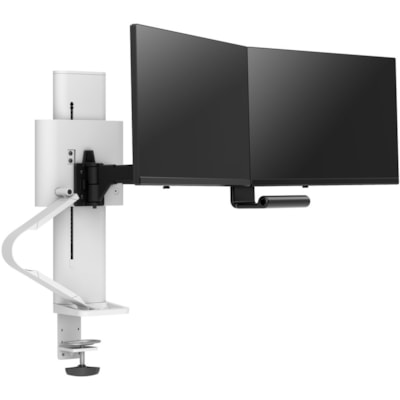 Ergotron TRACE Desk Mount for Monitor, LCD Display - White - 2 Display(s) Supported - 27" Screen Support - 21.61 lb (9800 g) Load Capacity - 75 x 75, 100 x 100 UNT  BWT 