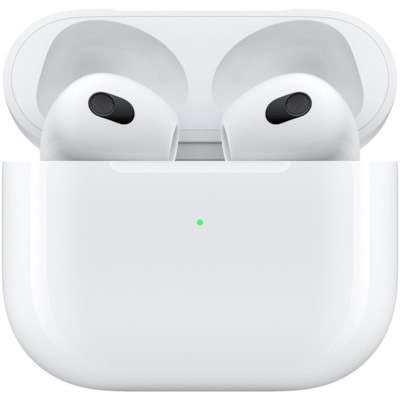 Apple AirPods (3rd generation) - Stereo - True Wireless - Bluetooth - Earbud - Binaural - In-ear - White  WRLS 