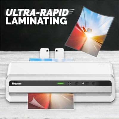 Fellowes Jupiter 125 Laminator - Pouch - 10 mil (0.25 mm) Lamination Thickness - 21.25" (539.75 mm) Width x 8.19" (208.03 mm) Depth  