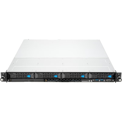 Asus Barebone System - 1U Rack-mountable - Socket LGA-1200 - 1 x Processor Support - Intel C252 Chip - 128 GB DDR4 SDRAM DDR4-3200/PC4-25600 Maximum RAM Support - 4 Total Memory Slots - Serial ATA/600 RAID Supported Controller - AST2600 64 MB Graphic(s) - 4 3.5" Bay(s) - 6 SATA Interface(s) - Proces 200 E C252 