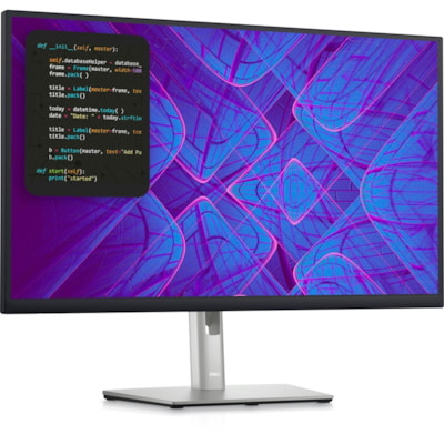 Dell P2723QE 27" Class 4K LCD Monitor - 16:9 - Black, Silver - 27" Viewable - In-plane Switching (IPS) Black Technology - WLED Backlight - 3840 x 2160 - 350 cd/m² - 5 ms - 75 Hz Refresh Rate - HDMI - USB Hub  MNTR 