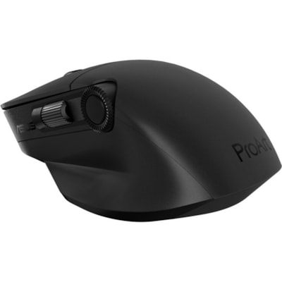 Asus Pro MD300 Mouse - Optical - Wireless - Bluetooth/Radio Frequency - 2.40 GHz - Star Black - USB - 4200 dpi - Scroll Wheel - 6 Programmable Button(s) SS BT SIDE SCROLL WHEEL 