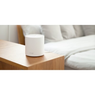 TP-Link Deco X50(3-pack) - AX3000 Whole Home Mesh Wi-Fi 6 System 3-Pack - Dual Band - 2.40 GHz ISM Band - 5 GHz UNII Band - 2 x Antenna(2 x Internal) - 375 MB/s Wireless Speed - 3 x Broadband Port - Gigabit Ethernet - Desktop  