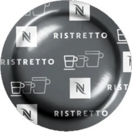 Nespresso Pod Ristretto Coffee - Pod - Ristretto, Central American, South American - Kosher - 50 / Box RISTRETTO 