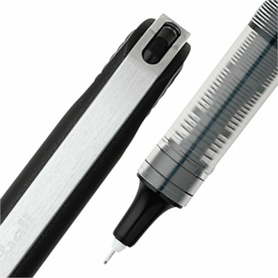 Uni-Ball Vision Needle Rollerball Pen - 0.5 mm (0.02") Micro Needle Pen Point - Black Ink VISION NEEDLE 